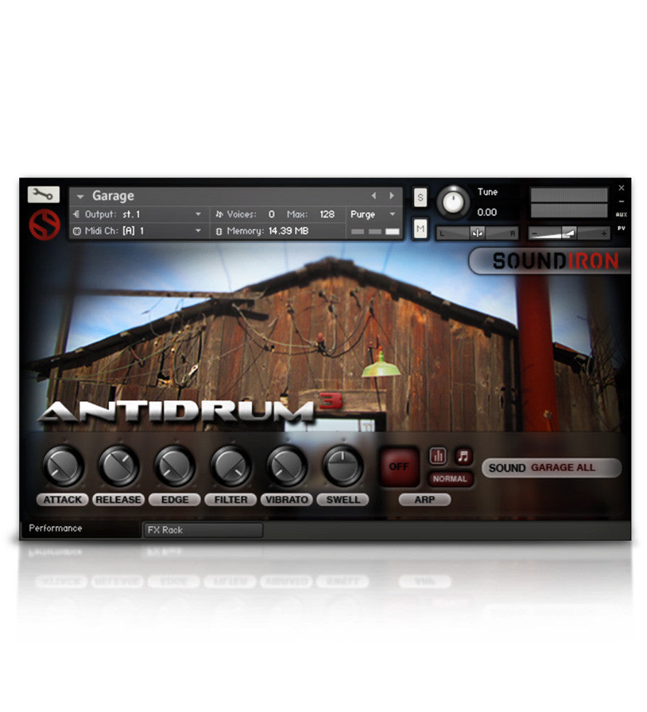 Antidrum 3 - Experimental - virtual instrument sample library for Kontakt by Soundiron